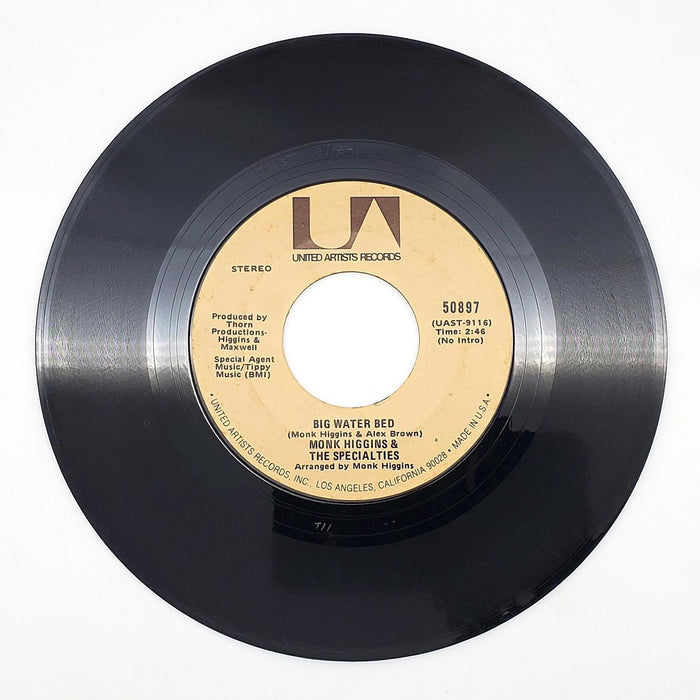 Monk Higgins Gotta Be Funky 45 RPM Single Record United Artists 1972 50897 1