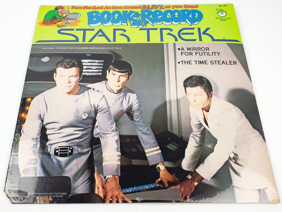 Star Trek Original Series Book & Record Mirror for Futility & Time Stealer NEW 1