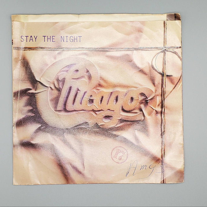 Chicago Stay The Night Single Record Warner Bros. 1984 929 306-7 1