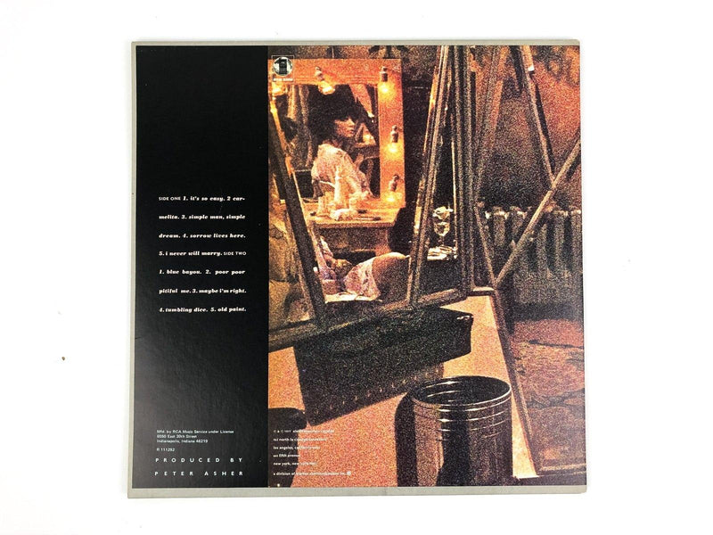 Linda Ronstadt Simple Dreams Vinyl Record 6E-104 Elektra 1977 Gatefold 3