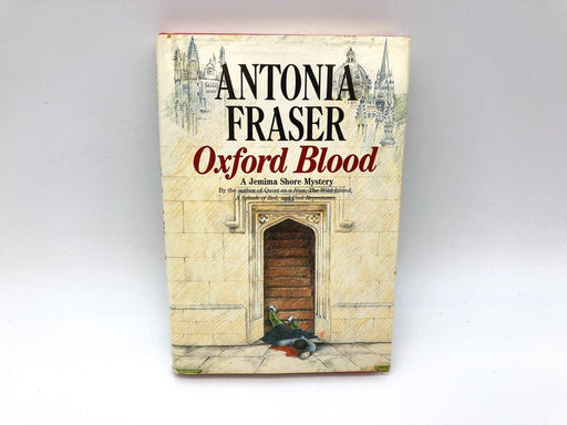 Oxford Blood Antonia Fraser 1985 W W Norton Hardcover Book Club Jacket 1