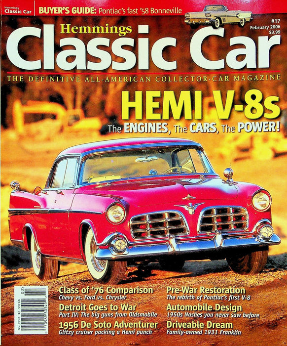 Hemmings Classic Car Magazine February 2006 Vol 2 # 5 1956 De Soto