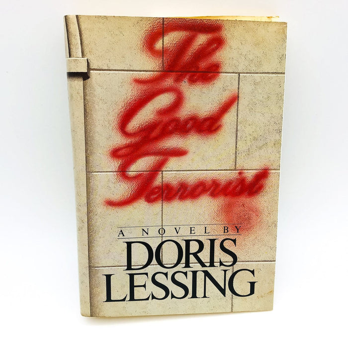 The Good Terrorist Hardcover Doris Lessing 1985 1st American Ed Dust Jacket ONLY 1