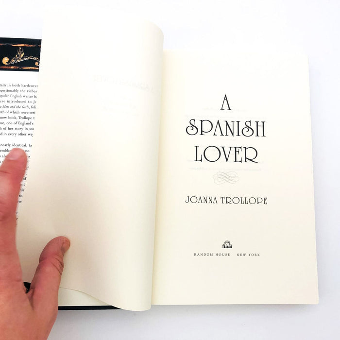 A Spanish Lover Hardcover Joanna Trollope 1993 Twin Sisters Jealousy Motherhood 8