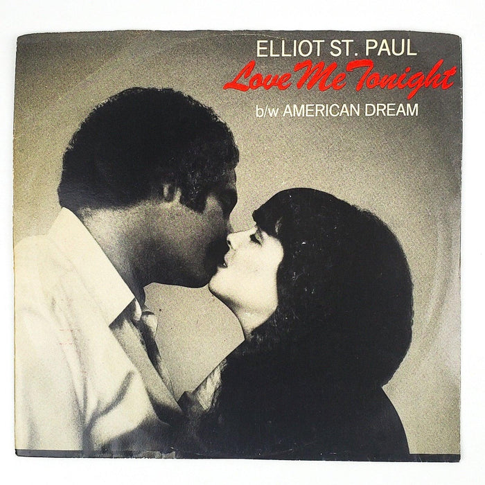 Elliot St. Paul Love Me Tonight Record 45 RPM Single MR 00217 Magic 1983 1
