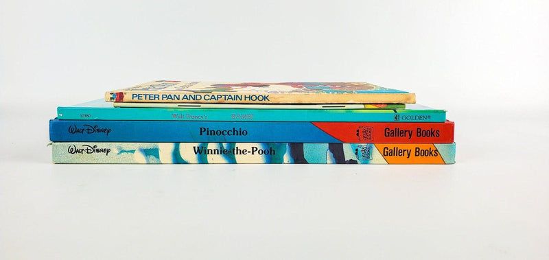 Walt Disney Children's Books Peter Pan, Fox & Hound, Bambi & More Lot of 5 8