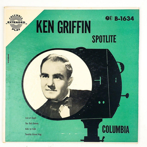 Ken Griffin Spotlite Record 45 RPM EP B-1634 Columbia 1953 1