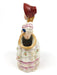 Occupied Japan Porcelain English Lady Red Bonnet Double Basket Bud Flower Vase 4