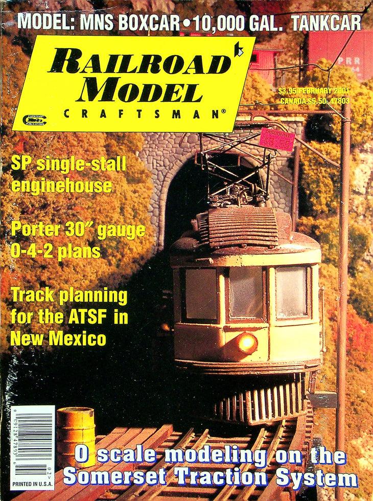 Railroad Model Craftsman Magazine February 2001 Vol 69 No 9 Somerset Traction