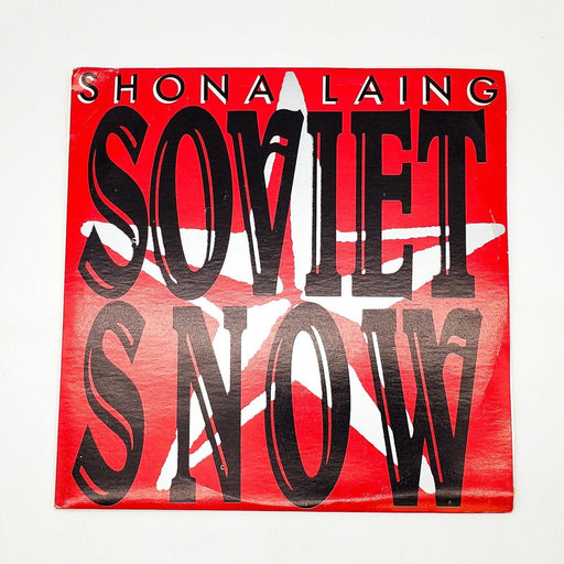 Shona Laing Soviet Snow 45 RPM Single Record TVT Records 1987 TVT 2475P 1