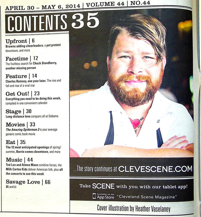 Scene Magazine Cleveland 2014 Vol 44 Issue 44 Charles Ramsey One Year Later 2