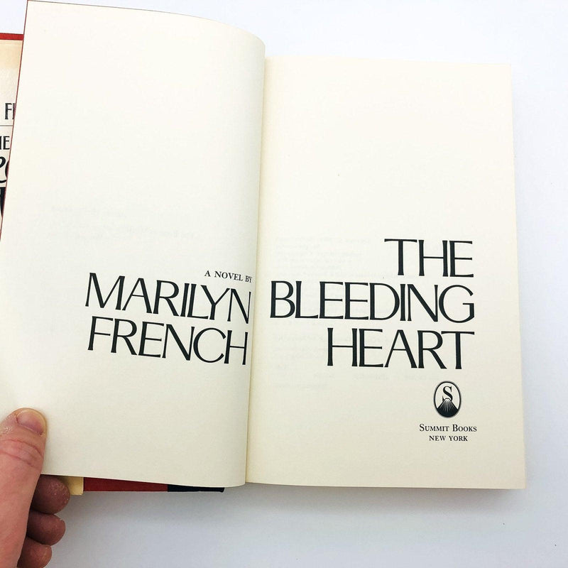 The Bleading Heart Hardcover Marilyn French 1980 London Love Affair Authors 7