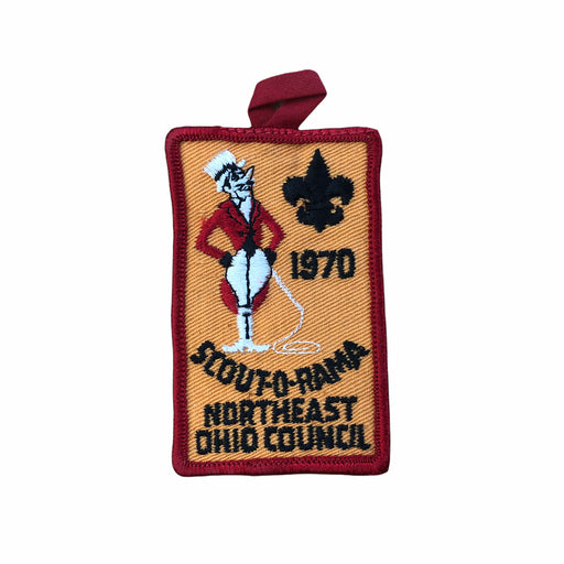 Boy Scouts Northeast Ohio Council Patch Scout-O-Rama 1970 Button Patch Sew On 2