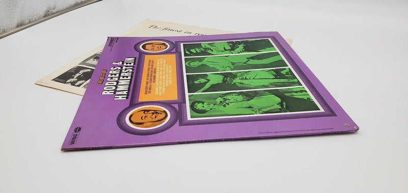 Rodgers & Hammerstein Sound Of Music, The King & I 33 RPM LP Record Wings 3