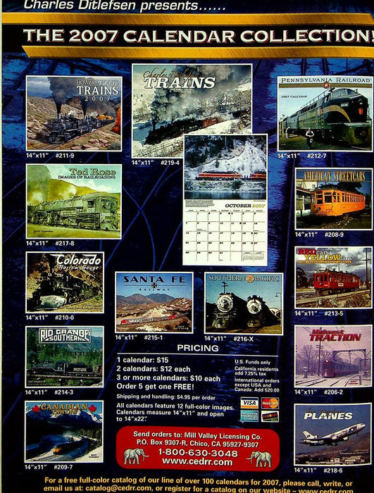 Railfan & Railroad Magazine October 2006 Vol 25 No 10 Copper Canyon Adventure