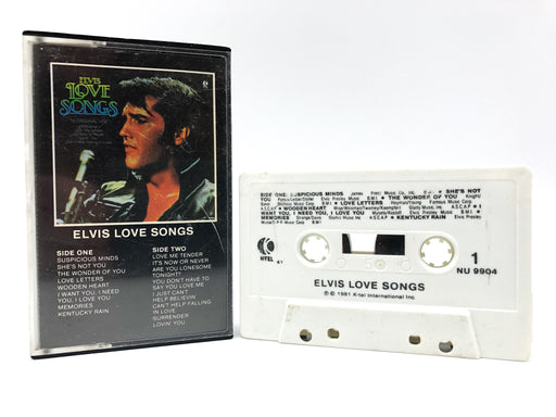 Elvis Love Songs Elvis Presley Cassette K-Tel 1981 Compilation Love Me Tender 1