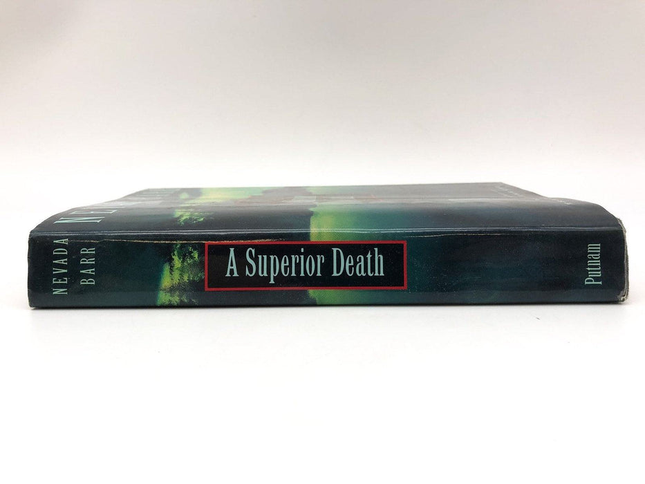 A Superior Death Nevada Barr 1994 G.P. Putnam's Sons Hardcover 3rd Printing 3