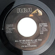 9.9 All of Me For All of You / Little Bitty Woman 45 RPM 7" Single Record RCA 3