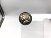 President John F Kennedy Tie Clip 1" JFK Side Profile Round Coin Silver Color 5