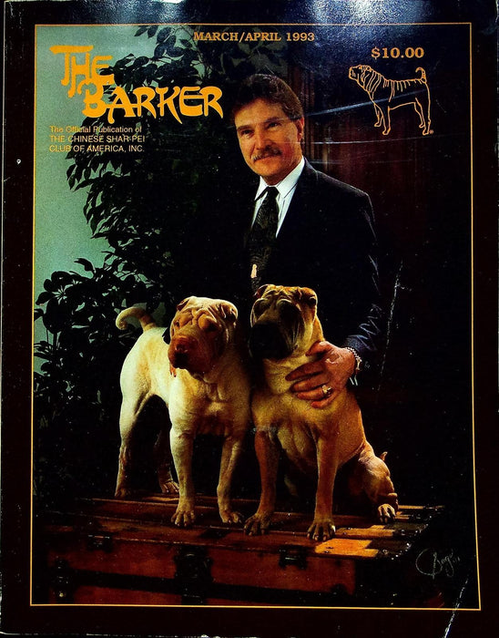 The Barker Magazine Mar April 1993 Shar-Pei Dog Club Chronic Renal Failure News