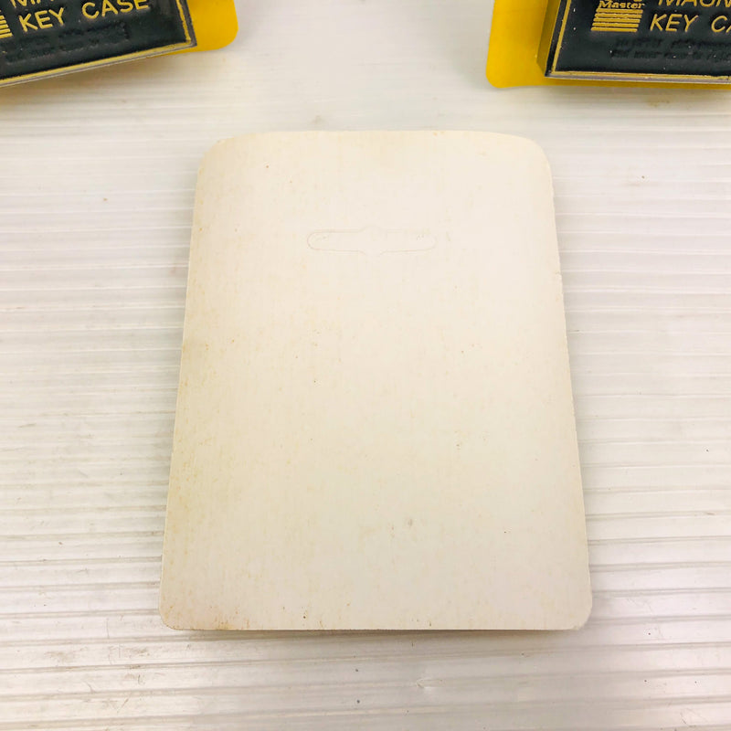 3pk Vintage Master Magnetic Key Case Hide A Spare Key 205-D New Old Stock NOS 6