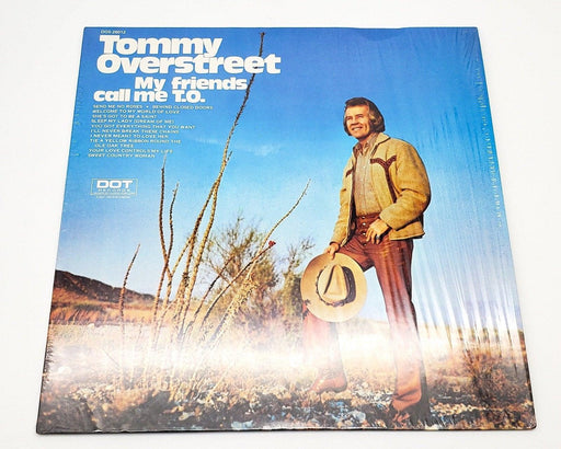 Tommy Overstreet My Friends Call Me T.O. 33 RPM LP Record Dot Records 1973 1