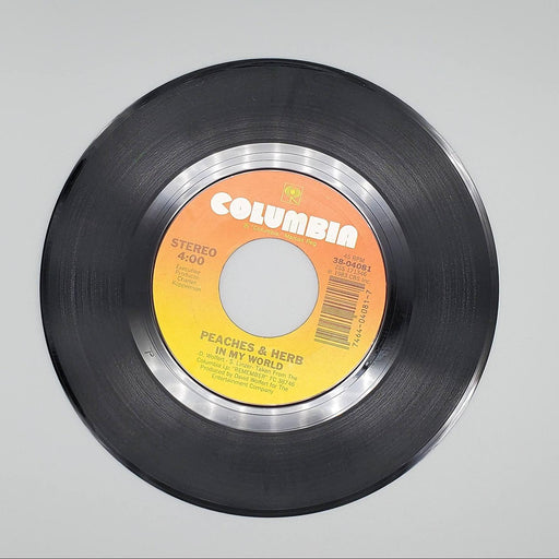 Peaches & Herb Keep On Smiling Single Record Columbia 1983 38-04081 2