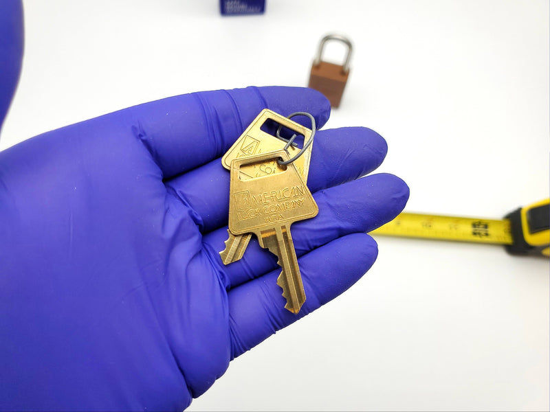 American Lock Padlock 1106D Solid Body 1.5" Shackle Dark Bronze Color USA Made