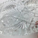 Vintage Candy Dish Serving Tray Oval UNCUT Clear Glass Patterned - 4.75"x7.25" 4