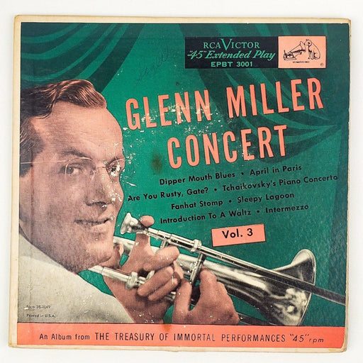 Glenn Miller Glenn Miller Concert Vol. 3 Record 45 RPM Double EP RCA Victor 1