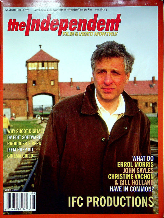 The Independent Film Video Monthly Magazine Aug-Sep 1999 Errol Morris Auschwitz