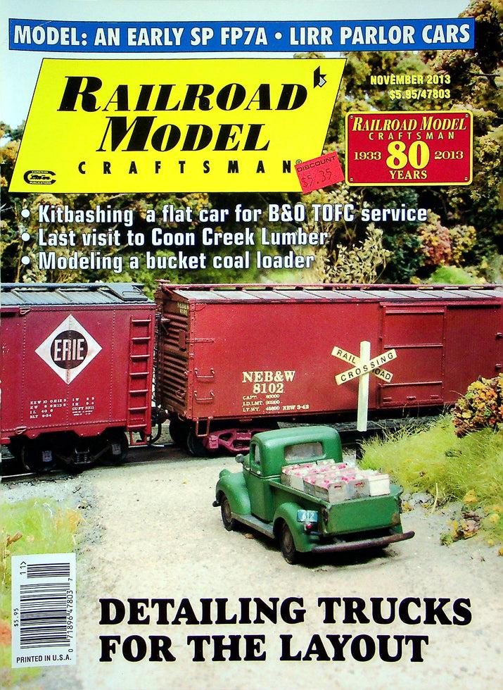 Railroad Model Craftsman Magazine November 2013 Vol 82 No 6 Detailing Trucks