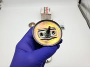 Kwikset Hotel Deadbolt Satin Chrome 887 LH & Visual Indicator 2-3/4" BS NOS 6