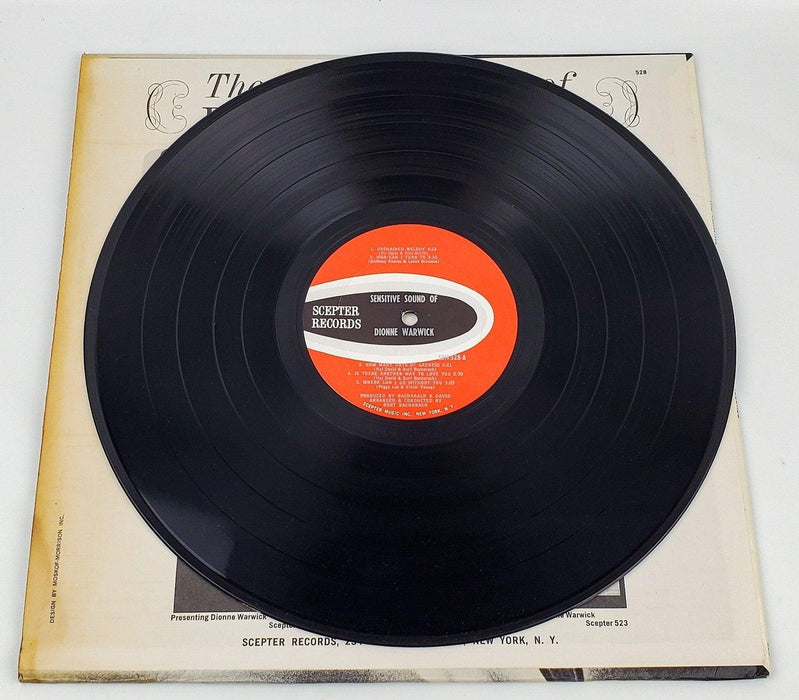 The Sensitive Sound Of Dionne Warwick Record 33 RPM LP 528 Scepter 1965 4