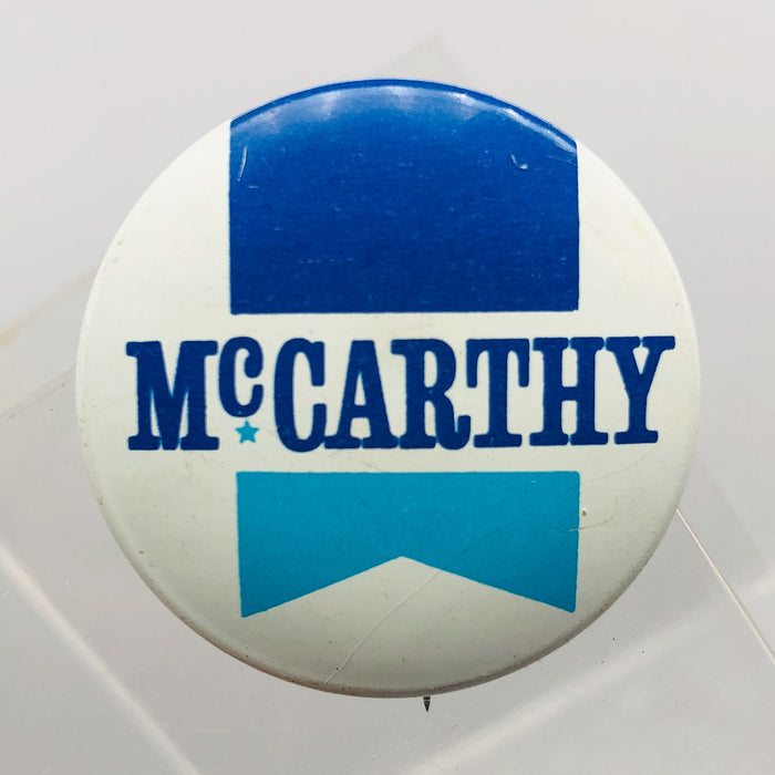 McCarthy Button 1.31" Vintage Political Campaign US Senator Eugene E. Horn 11