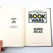 The Book Wars Hardcover James Atlas 1990 Education Children Knowledge Philosophy 6
