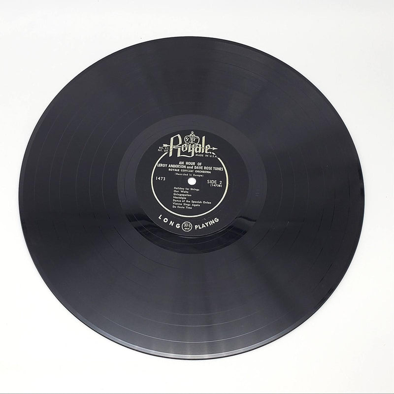 An Hour Of Leroy Anderson And Dave Rose Tunes LP Record Royale 1952 1473 5