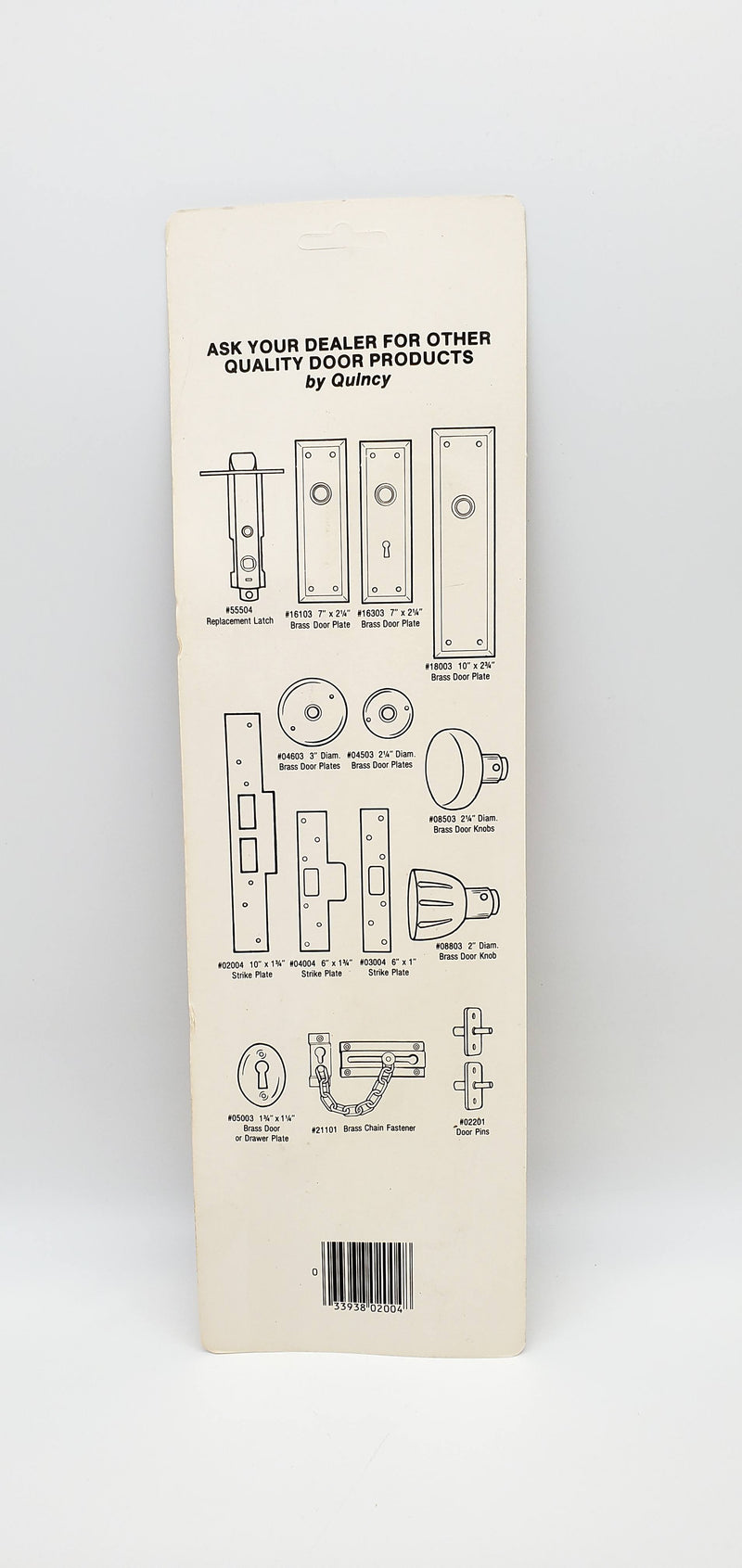 Reinforced Door Strike Plate Brass Plated 10x1.75in No 02004 Lot of 2 USA Made