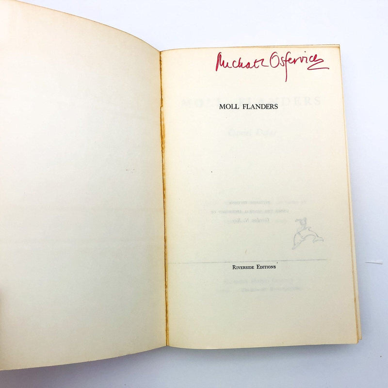 Moll Flanders Paperback Daniel Defoe 1959 Virginia Marriages Liaisons Seduce Cp1 6