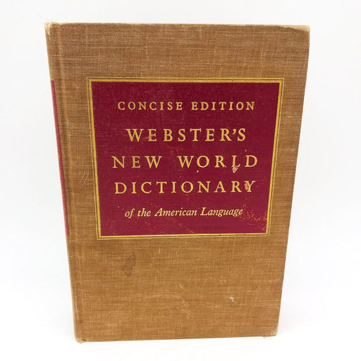 Websters New World Dictionary Hardcover David B. Guralnik 1966 World Publishing 1