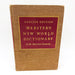 Websters New World Dictionary Hardcover David B. Guralnik 1966 World Publishing 1