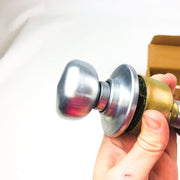 Yale Passage Closet Door Knob LF5301 Litchfield 380BN 26D Satin Chrome New NOS 6