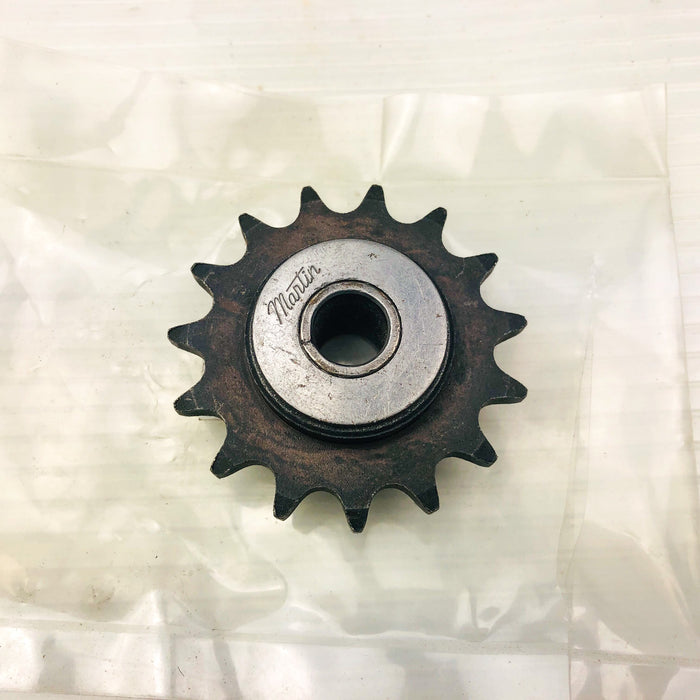 Martin Sprocket & Gear 15 Teeth 1/2 Bore 2-1/2 Outside Diameter New NOS