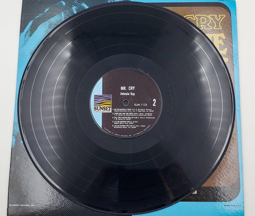 Johnnie Ray Mr. Cry 33 RPM LP Record Sunset 1966 | SUM-1125 NM- 6