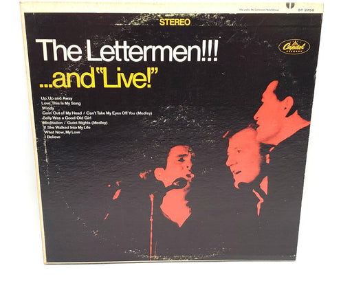 The Lettermen And "Live!" 33 RPM LP Record Capitol Records 1967 ST-2758 1
