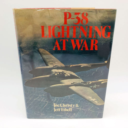 P38 Lightning At War Hardcover Joe Christy 1978 1st Editi Fighter Pilot Airplane 1