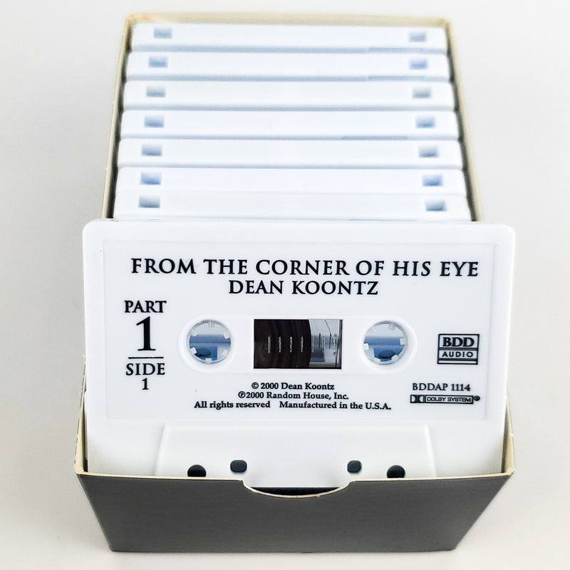 From The Corner Of His Eye by Dean Koontz Audio Book 13 Cassettes Unabridged