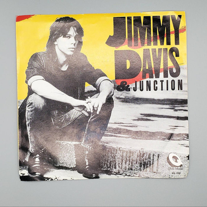 Jimmy Davis & Junction Kick The Wall / Over The Top Single Record QMI Music 1987 1