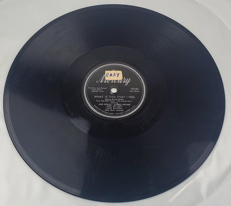 Jane Russell What Is This That I Feel 78 RPM Single Record Mercury 1953 1