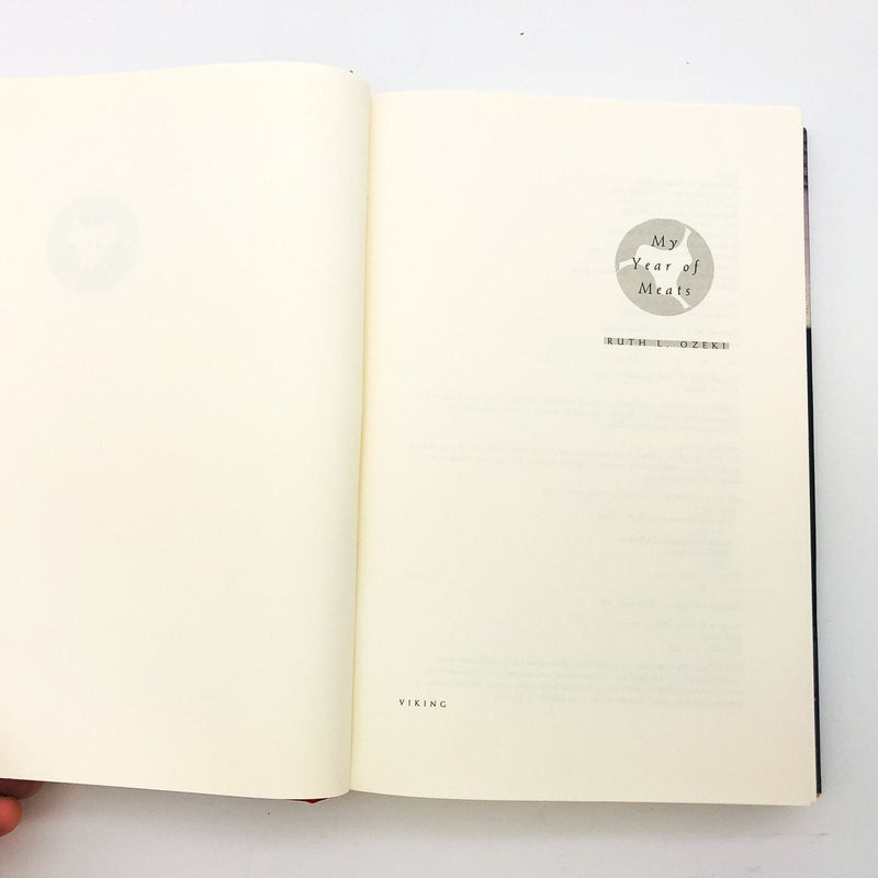 My Year Of Meats HC Ruth L. Ozeki 1998 Japanese Housewife Culture 1st Edition 7